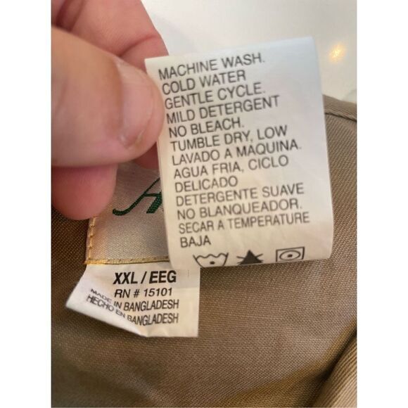 Ausable Sport Fishing Vest NWT Tan Sz XXL - Picture 5 of 6